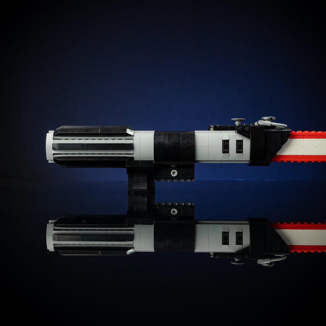 Lord Vader's Saber Life-Sized Replica built with LEGO® bricks - by Bricker Builds