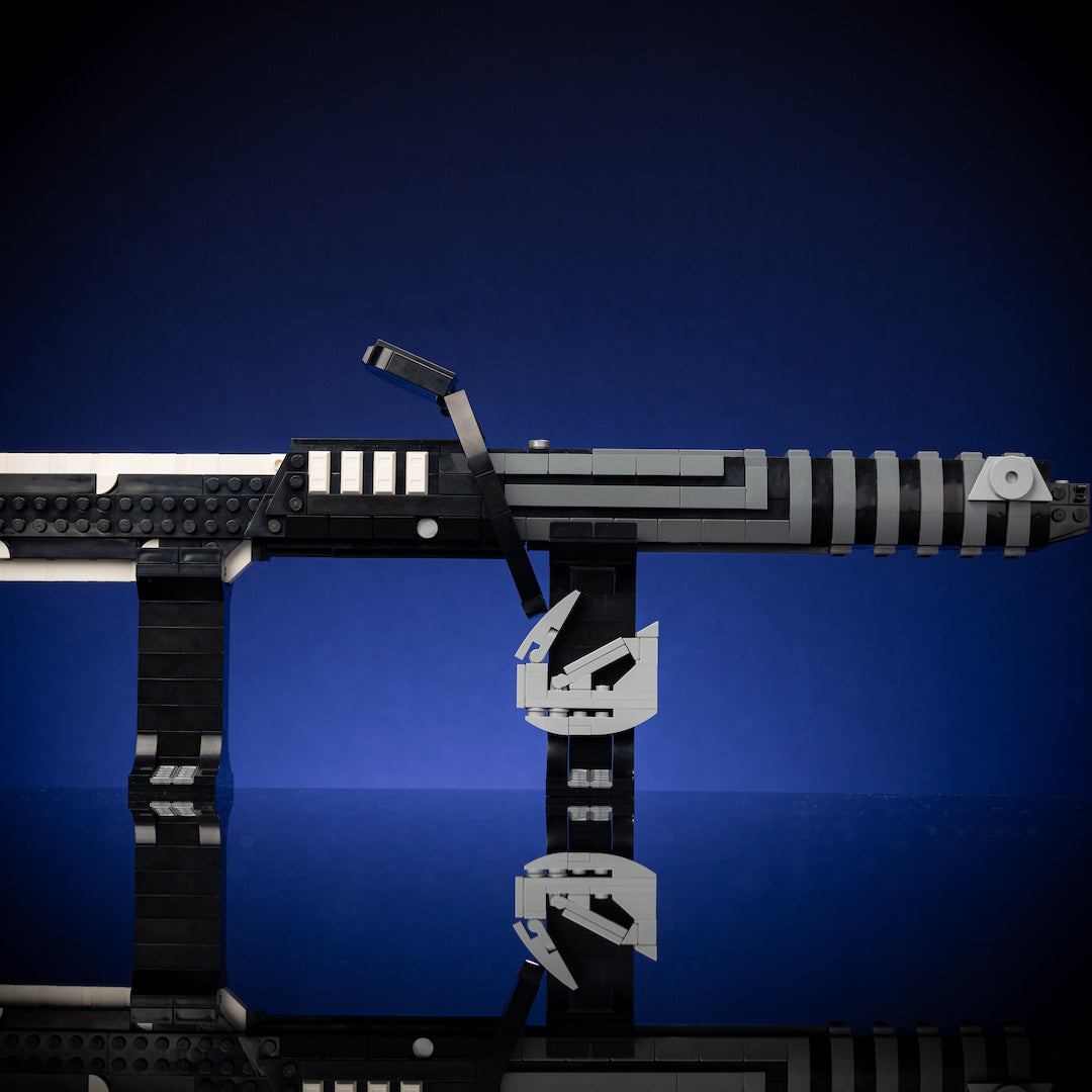 Black Saber Life-Sized Replica built with LEGO® bricks - by Bricker Builds