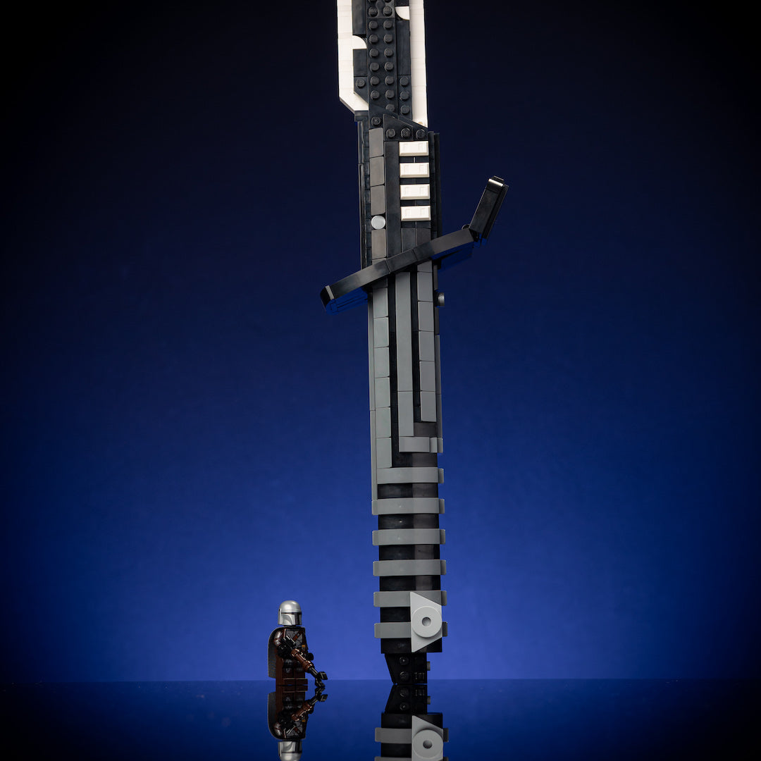 Black Saber Life-Sized Replica built with LEGO® bricks - by Bricker Builds