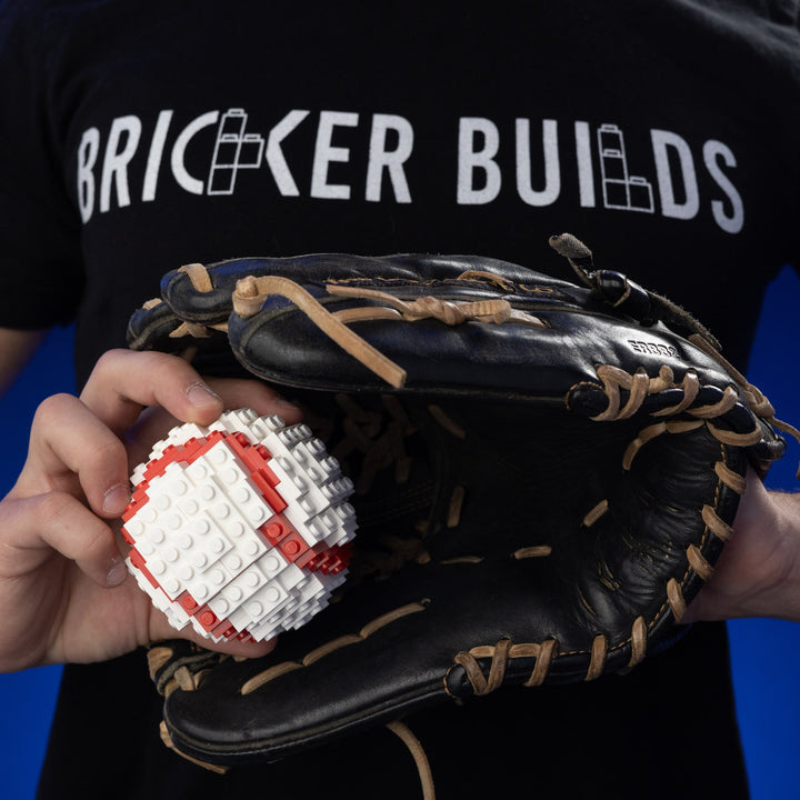 Baseball Life-Sized Replica built with LEGO® bricks - by Bricker Builds