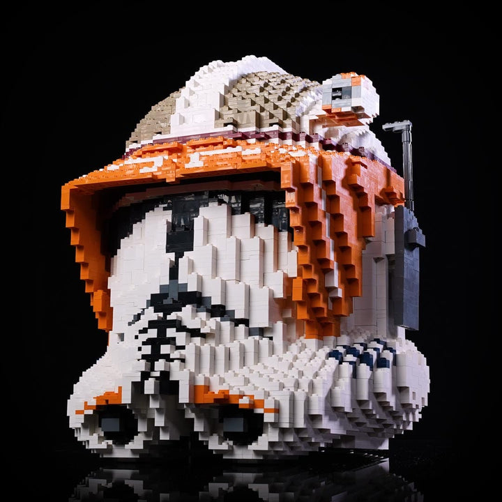 [Discord Exclusive] Instructions for Sci-Fi Collection built with LEGO® bricks - Commander Cody Helmet by Bricker Builds