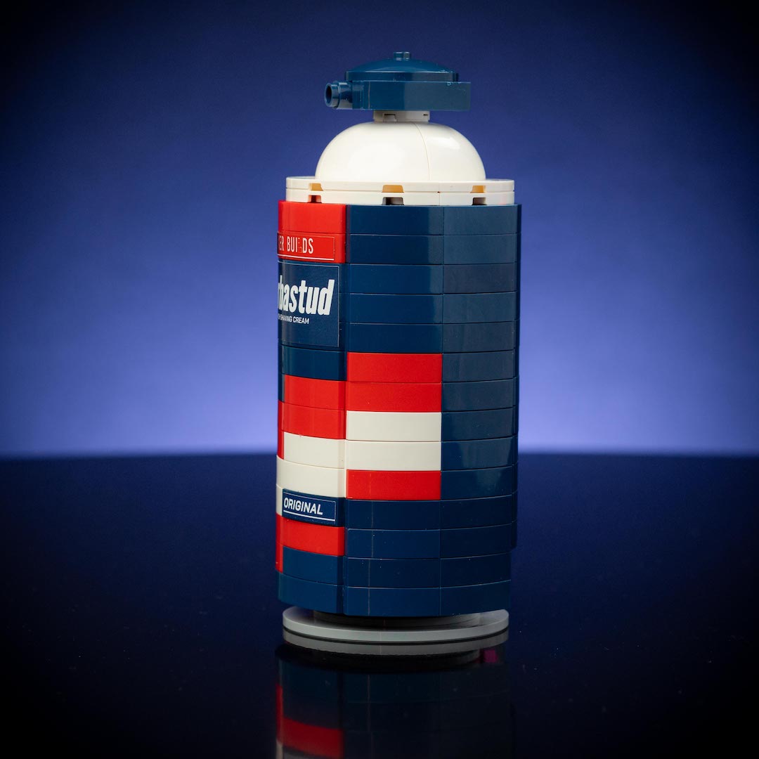 DNA Container (Barbastud Can) Life-Sized Replica built with LEGO® bricks - by Bricker Builds