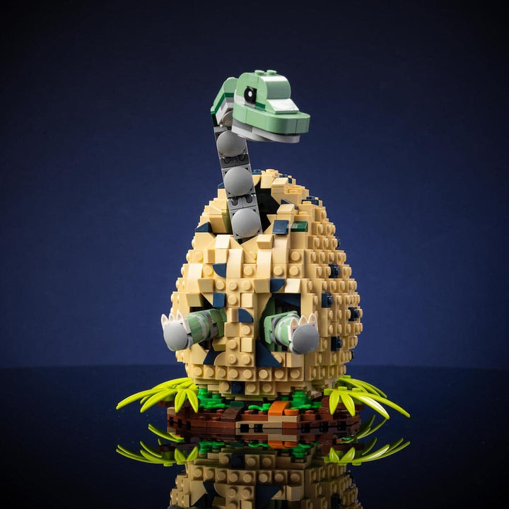 Dinosaur Eggs built with LEGO® bricks - Brachiosaurus by Bricker Builds