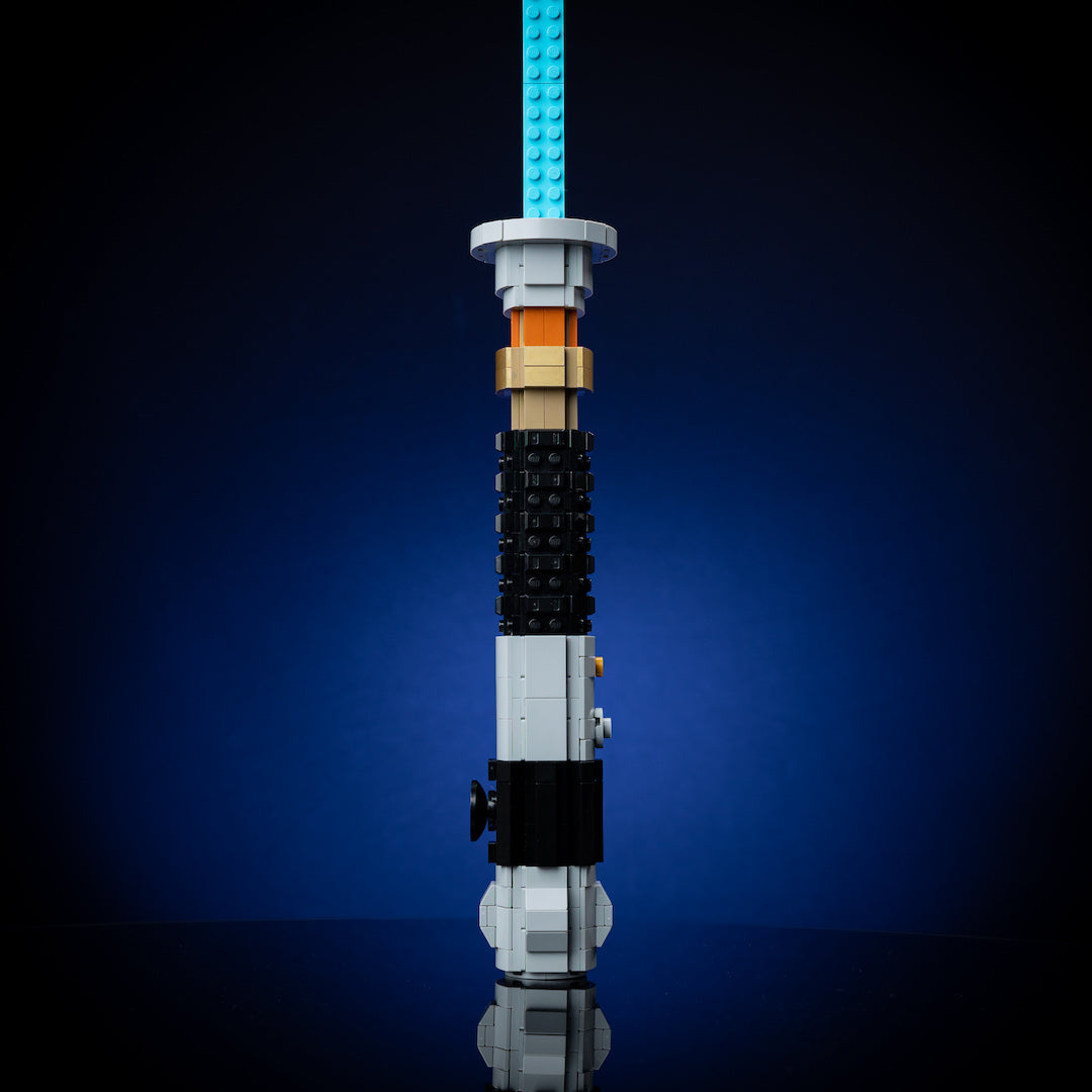 Kenobi's Saber Life-Sized Replica built with LEGO® bricks - by Bricker Builds