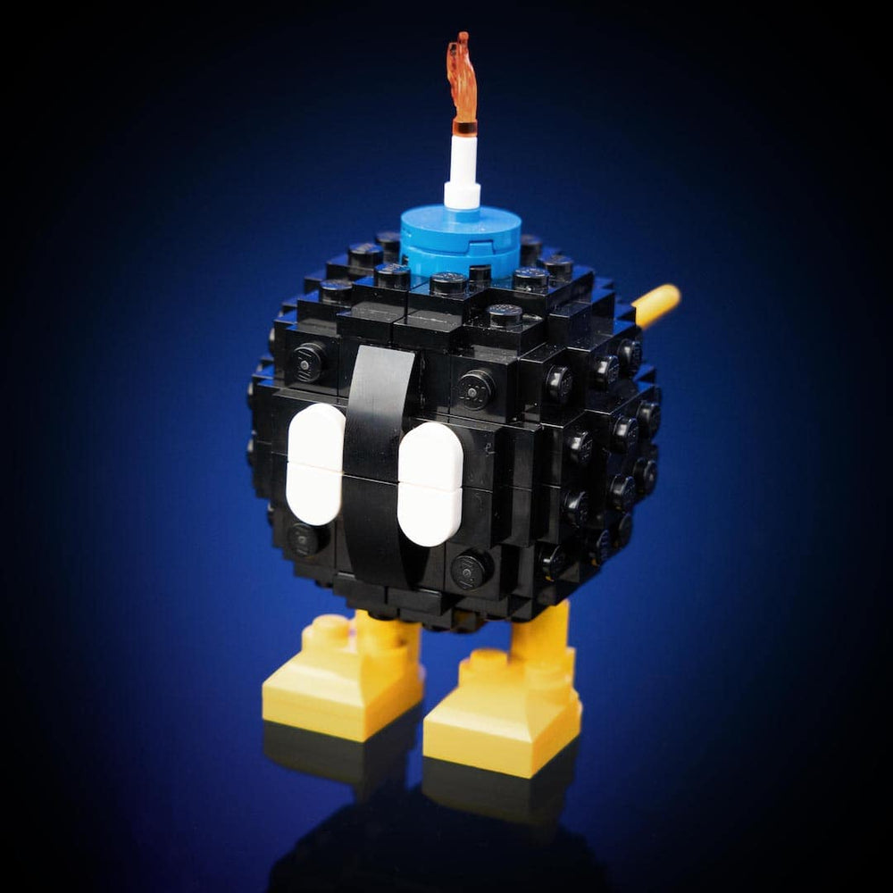 Mini Angry Bomb (Exclusive Limited Time Gift!) built with LEGO® bricks - by Bricker Builds