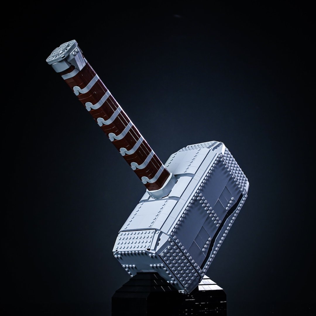 [Discord Exclusive] Thor's Hammer Life-Sized Replica built with LEGO® bricks - by Bricker Builds