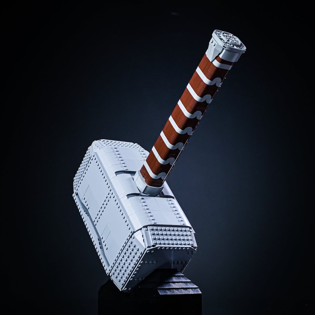 [Discord Exclusive] Thor's Hammer Life-Sized Replica built with LEGO® bricks - by Bricker Builds