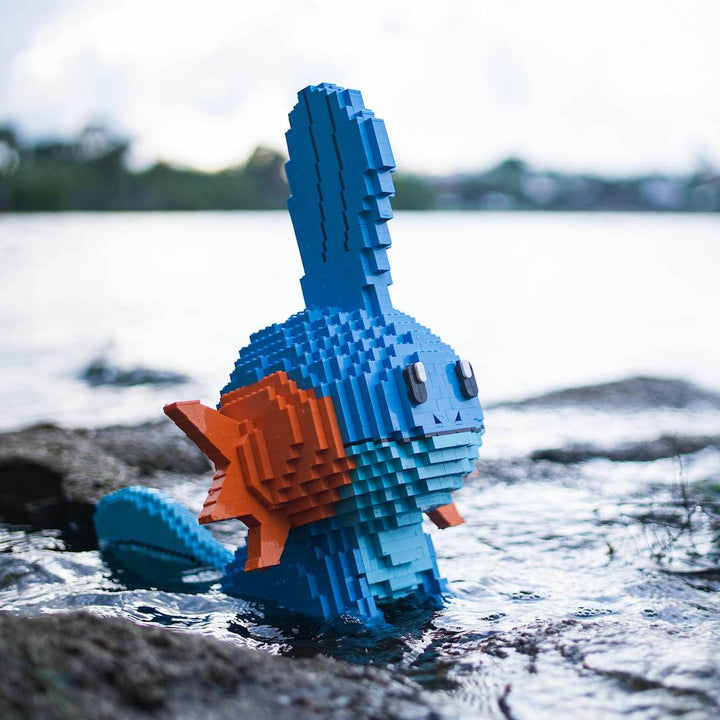 Mud Fish Life-Sized Sculpture built with LEGO® bricks - by Bricker Builds