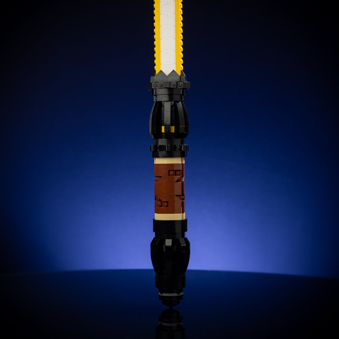 Rey's Saber Life-Sized Replica built with LEGO® bricks - by Bricker Builds