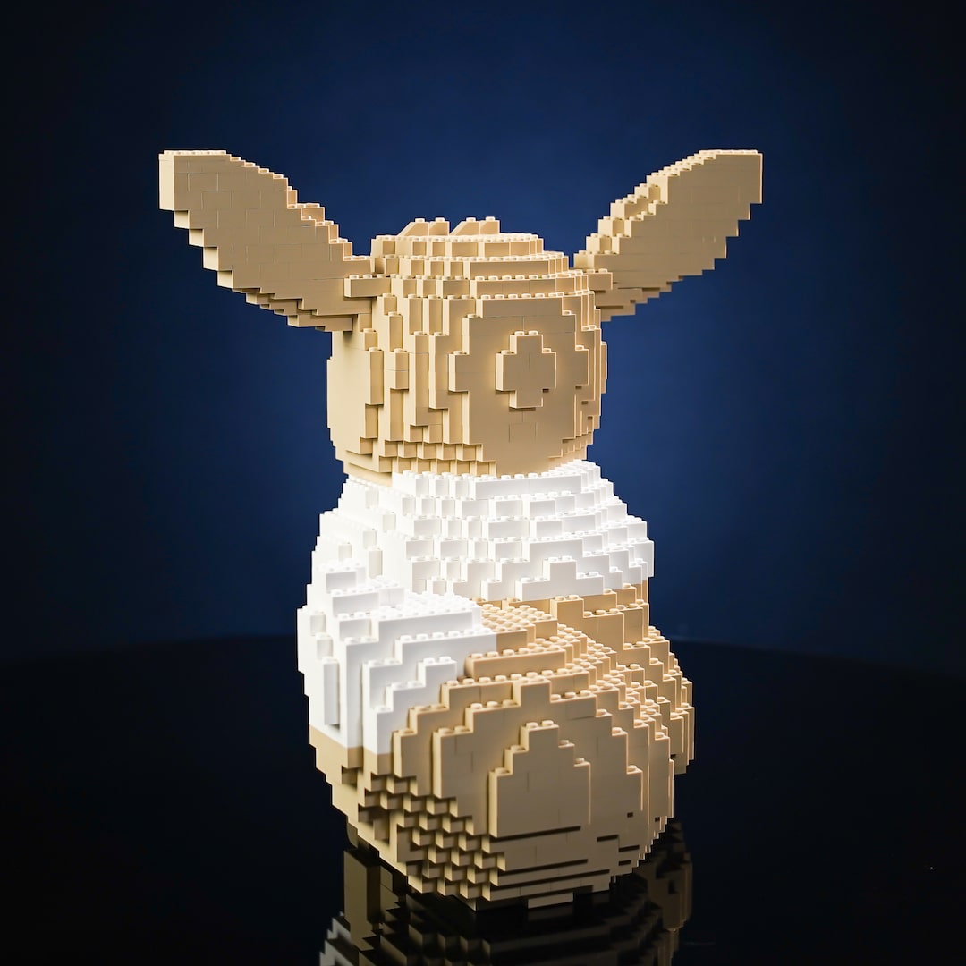 [Exclusive] Shiny Eon Life-Sized Sculpture built with LEGO® bricks - by Bricker Builds