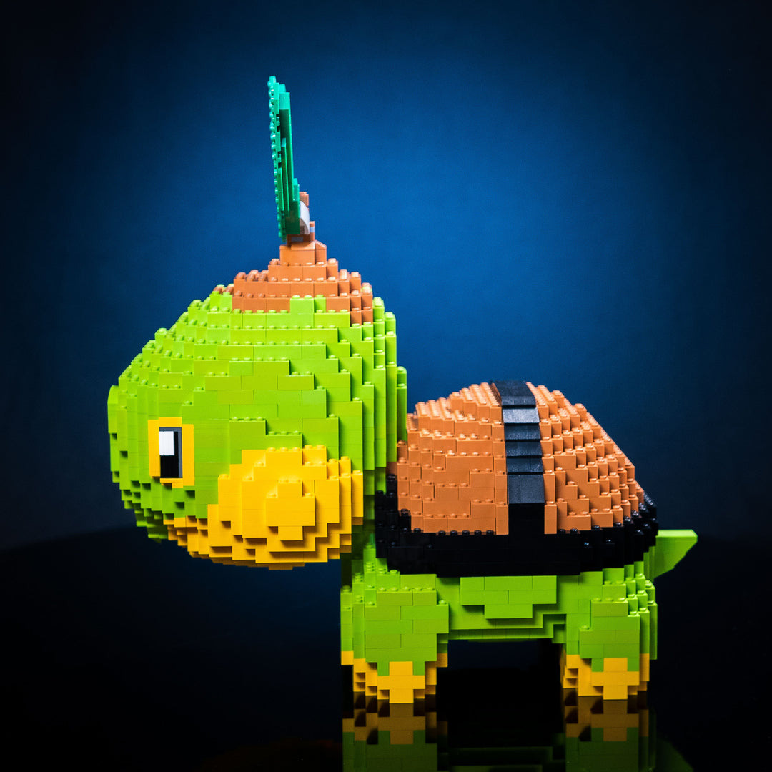 World Turtle Life-Sized Sculpture built with LEGO® bricks - by Bricker Builds