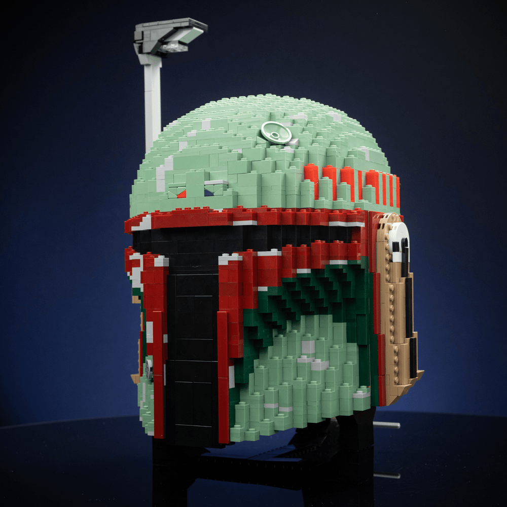[Discord Exclusive] Instructions for Sci-Fi Collection built with LEGO® bricks - Boba Helmet by Bricker Builds