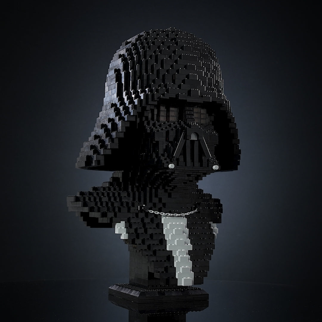 Dark Lord Vader Bust it Yourself with LEGO® – Bricker Builds
