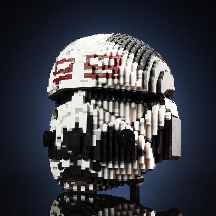 Wrecker Life-Sized Helmet built with LEGO® bricks - Instructions Only by Bricker Builds